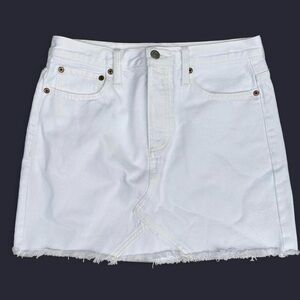 Pistola Crisp White Denim Skirt size 27
